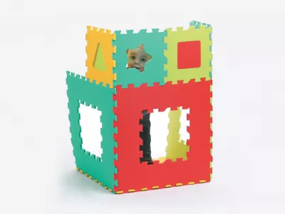Covoras din spuma - Forme geometrice - Ludi