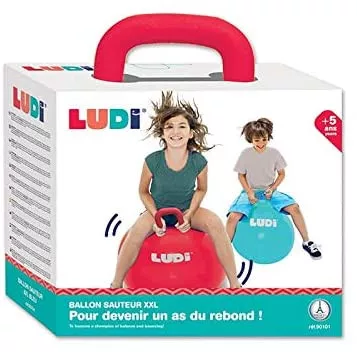 Minge saltareata - RED, 55 cm - Ludi