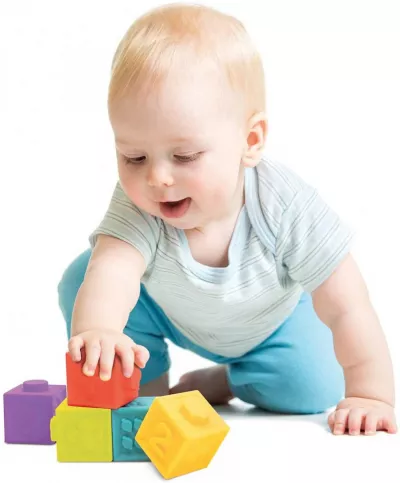 Set 5 cuburi constructie - Ludi