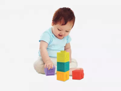 Set 5 cuburi constructie - Ludi