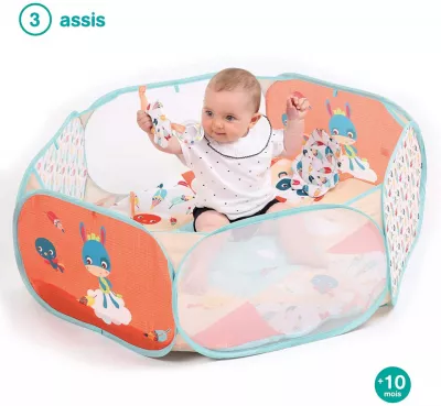 LUDI Spatiu de joaca modular 3 in 1