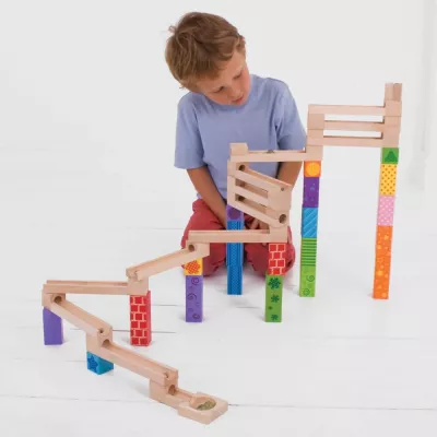 Marble Run din lemn - BigJigs