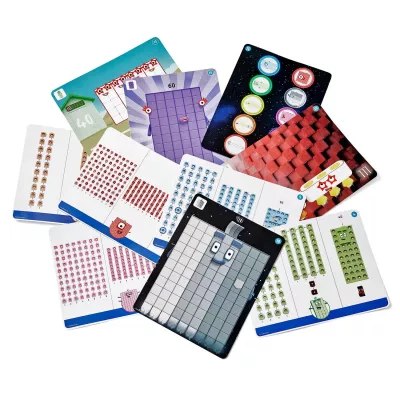 MathLink®Cubes Numberblocks Set activitati - Eroii cu Zero