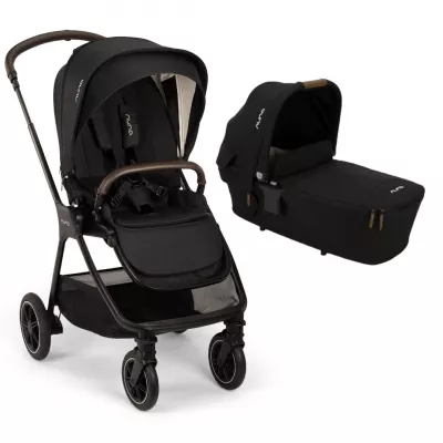 Nuna - Set carucior compact TRIV next Caviar + Landou LYTL Caviar