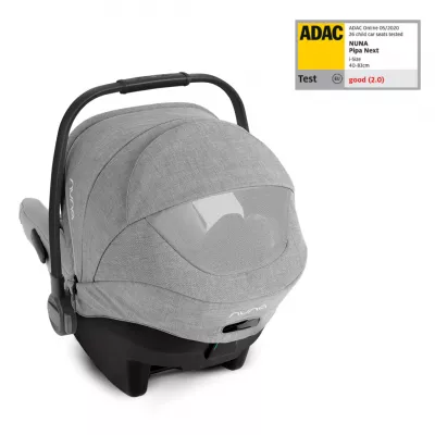 Nuna - Scoica auto i-Size Pipa Next Frost, nastere - 83 cm