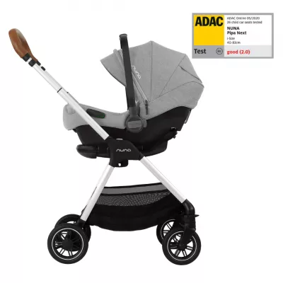 Nuna - Scoica auto i-Size Pipa Next Frost, nastere - 83 cm