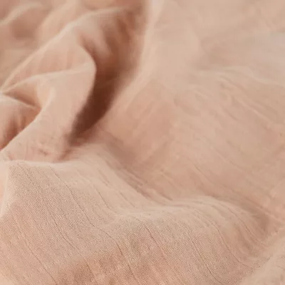 ONINO - Muselina multifunctionala din bumbac 100% organic, HUG.me, Sandy Rose, x1 bucata, 120 x 120 cm, certificata GOTS