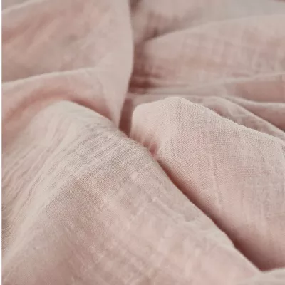 ONINO - Muselina multifunctionala din bumbac 100% organic, HUG.me, Warm Peach, x1 bucata, 120 x 120 cm, certificata GOTS