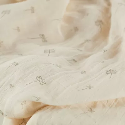 ONINO - Muselina multifunctionala din bumbac 100% organic, SNUGGLE.me, Pure Life, x1 bucata, 120 x 120 cm, certificata GOTS