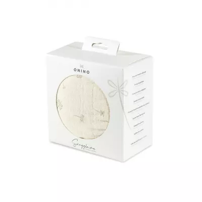 ONINO - Muselina multifunctionala din bumbac 100% organic, SNUGGLE.me, Pure Life, x1 bucata, 120 x 120 cm, certificata GOTS