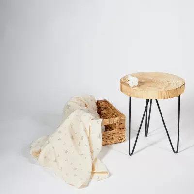 ONINO - Muselina multifunctionala din bumbac 100% organic, SNUGGLE.me, Pure Life, x1 bucata, 120 x 120 cm, certificata GOTS