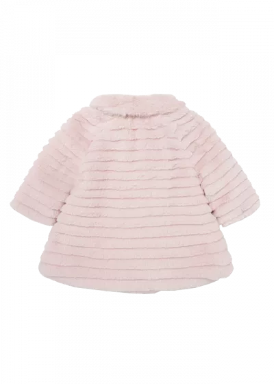 Palton blanita - Roz pal, fetita - Mayoral 4-6 luni