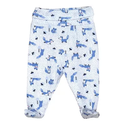 Pantaloni cu botosi - Vulpi Albastre 6 luni