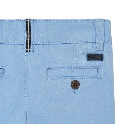 Pantaloni lungi bleu basic slim fit bebe  18 luni