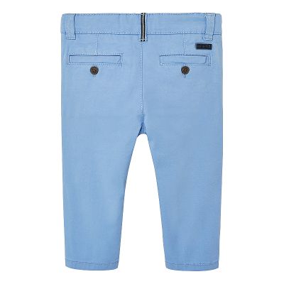 Pantaloni lungi bleu basic slim fit bebe 