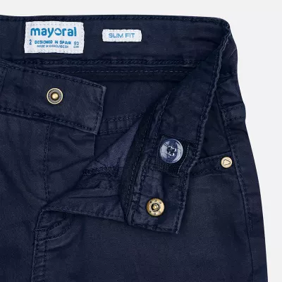 Pantaloni lungi - Clasici slim fit - bleumarin - Mayoral