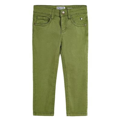 Pantaloni lungi - Clasici slim fit - verde - Mayoral 