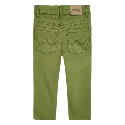 Pantaloni lungi - Clasici slim fit - verde - Mayoral 