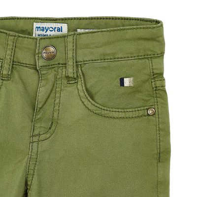 Pantaloni lungi - Clasici slim fit - verde - Mayoral 