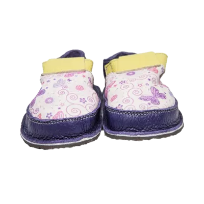 Pantofi - Butterflies - Mov - Cuddle Shoes 