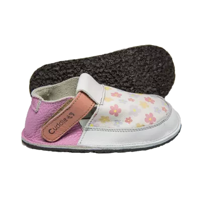 Pantofi - Daisies - Alb - Cuddle Shoes  18