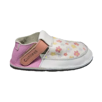 Pantofi - Daisies - Alb - Cuddle Shoes  24