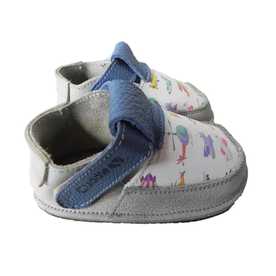 Pantofi - P Planes - Gri / Albastru - Cuddle Shoes 