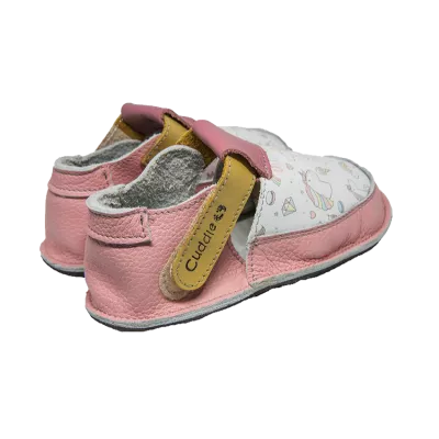 Pantofi - Unicorn - Roz - Cuddle Shoes 21