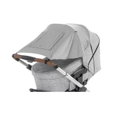 Parasolar premium pentru carucioare bebelusi, protectie solara UPF 50+, gri, Reer ShineSafe Premium 84121