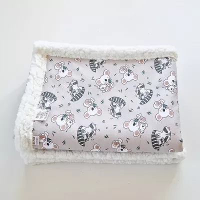 Paturica groasa Sherpa - Panda - Buva 