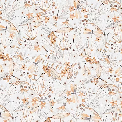 Paturica Minky - Summer Flowers - Buva 