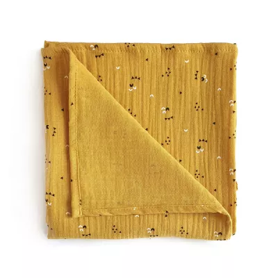 Paturica muselina Earthy Moutard