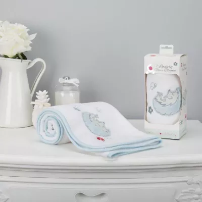 Paturica pufoasa din fleece - Comfi Love - Hedgehog - CuddleCo.