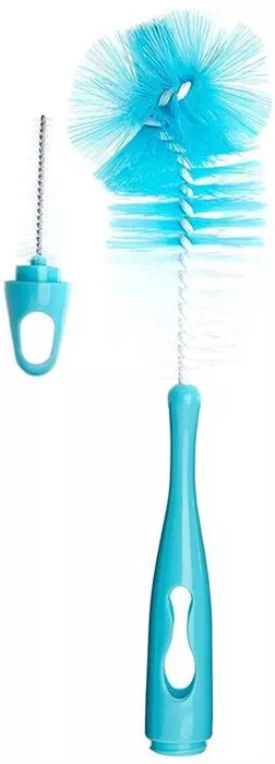 Perie biberoane 2in1 - Blue - Badabulle