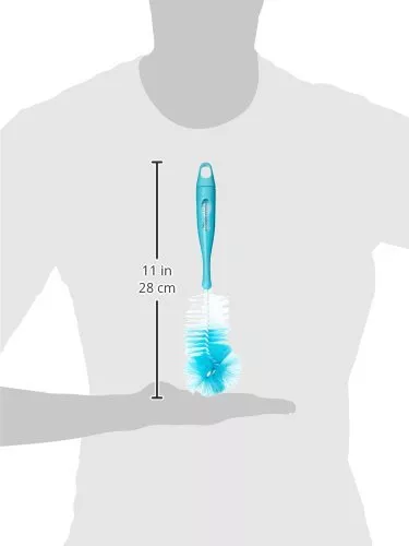 Perie biberoane 2in1 - Blue - Badabulle