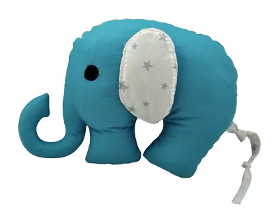 Pernuta elefant albastru cu pui