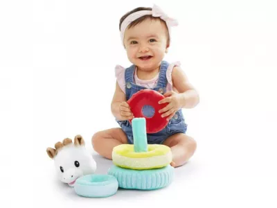 Piramida senzoriala - Girafa Sophie - Sophie la Girafe