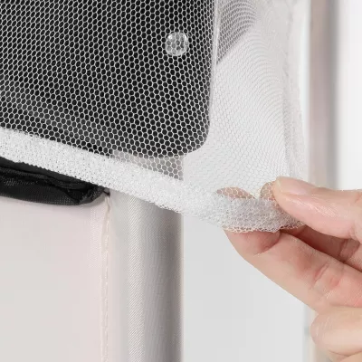 Plasa de insecte pentru patut copii si patut de calatorie, protectie tantari, 0+ luni, alba, Reer BiteSafe 87040