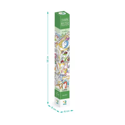 Poster de colorat - Numere