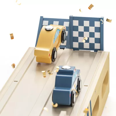 Primul meu camion cu platforma auto