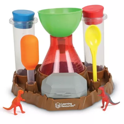 Primul meu set de experimente - Eruptia vulcanului