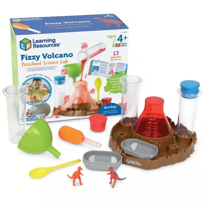 Primul meu set de experimente - Eruptia vulcanului