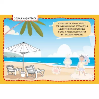 Primul set de arta & lucru manual - In vacanta