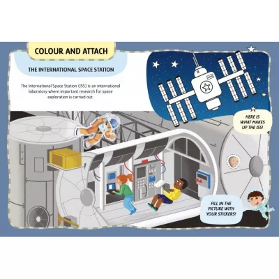 Primul set de arta & lucru manual - Spatiu cosmic