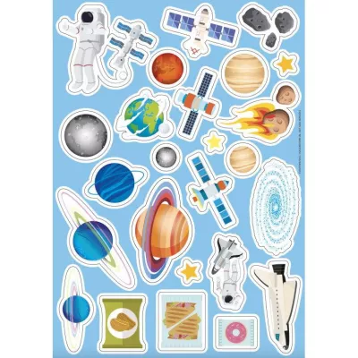 Primul set de arta & lucru manual - Spatiu cosmic