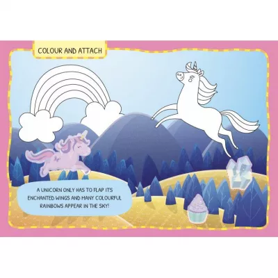 Primul set de arta & lucru manual - Unicorni