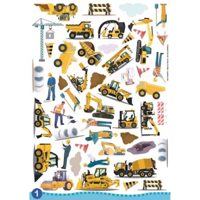 Primul set de arta & lucru manual - Vehicule