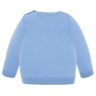 Pulover clasic, baiat - bleu - Mayoral 