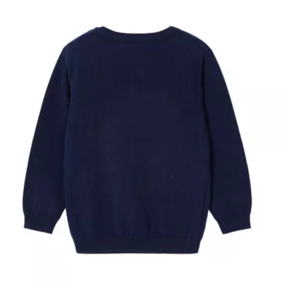 Pulover cu broderie - barcute - Mayoral 18 luni