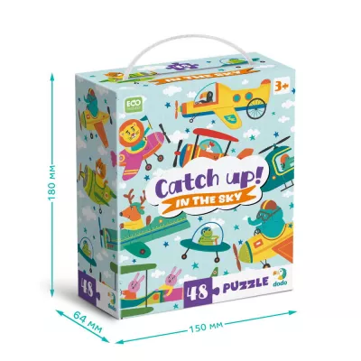 Puzzle - Aventuri in zbor (48 piese)